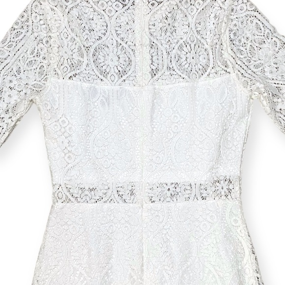 Lulu’s Remarkable White Lace Dress - Small - Picture 12 of 16